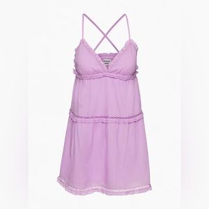 Aritzia Sunday Best Angela Dress in Lilac XXS